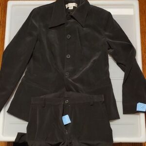 Vintage Petite Sophisticate Suit Ensemble Jacket And Pants